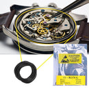 500pcs 0.9mm 31mm-40mm O Ring Rubber Seal Washers Waterproof Round Watch Gaskets