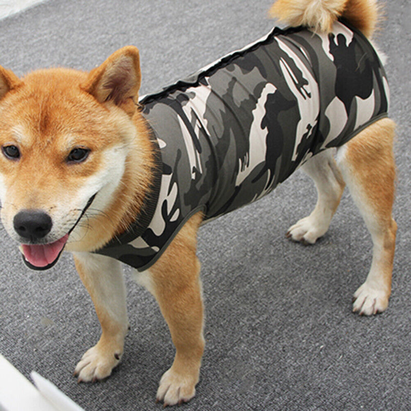#A Camouflage After Surgery Suits Soft Physiological Clothes Anti Bite Pet Sup