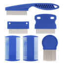 Stainless Steel Dogs Cats Lice Comb Pet Flea Comb Grooming Combs Dematting Tool