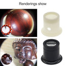 5X 10X Jeweler Watch Monocular Magnifier Kit for Eye Magnifier Lens (B) Newly