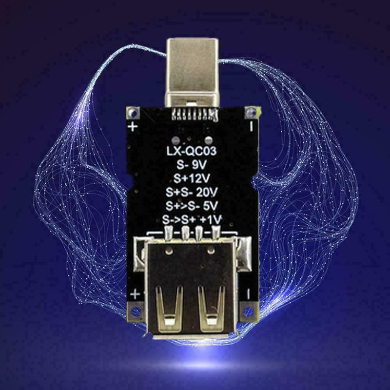 USB Type-C QCDecoy Trigger Board Output PD 2.0 3.0 UK. Trigger Adapter F1Z2