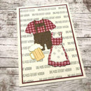 Beer Metal Cutting Dies Stencil Scrapbookings DIY Album Stamps Paper P9M4 U7D3