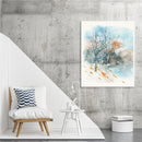 Ink Woods Oil Paint By Numbers Kit DIY Acrylic Painting on Canvas Frameless