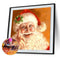 Christmas Santa Claus Rhinestone Drawing Art Full Round Drill Diamond Picture