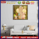 Cartoon Little Girl DIY Diamond Painting Kits Full Round Drill 40x40cm (A2374)