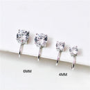 Gift Jewelry Zircon Ear Cuff Tragus Earrings Non Piercing Earrings No Pierced