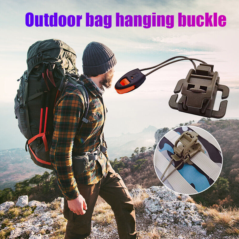 Molle Clip Hanging Fix Buckle Multifunctional Outdoor Backpack Hiking Equipment