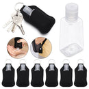 Reusable Refillable Bottles Travel Bottle Hand Washing Bottle Keychain Holder