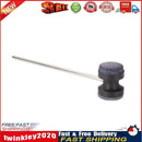 Bass Drum Hammer Kick Drum Foot Pedal Beater Mallet with Felt Head (Black) Newly
