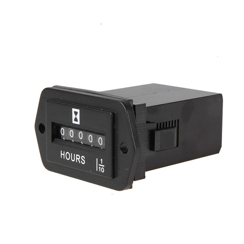 DC 6V-80V Hour Meter Hourmeter Gauge for Boat Car Truck Engine Rhombus Newly