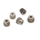 5pcs Aluminum 3.175mm 48DP 16T 17T 18T 19T 20T Pinion Motor Gear for 1/10 R