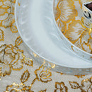 Serving Tray - 2 Pieces Moon Star Eid Dessert Food Tray for Ramadan (White)