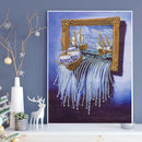 5D Diamond Painting Boat Partial Special Shape Drill DIY Crafts Mosaic Pictur