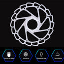 Aluminum Alloy MTB Bicycle Threaded Freewheel Hub Brake Adapter for 6 Bolt