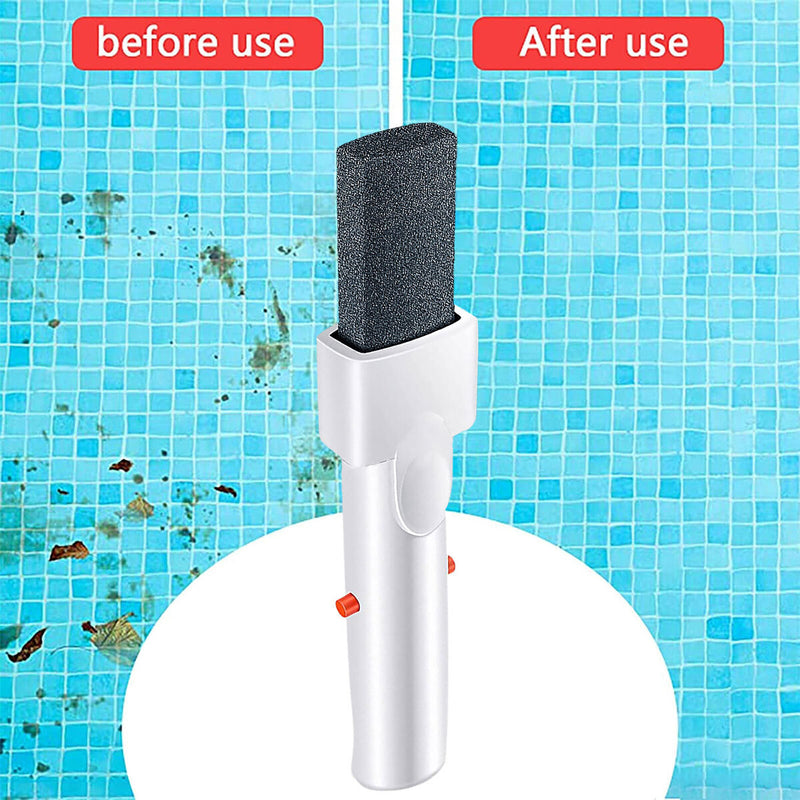Pool Cleaning Tool - Pool Stain Eraser with Handle for Household Cleaning S