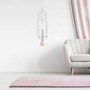 Catch Dream Net DIY Material Hand Painted Feathers Wind Chime Hanging Adornment