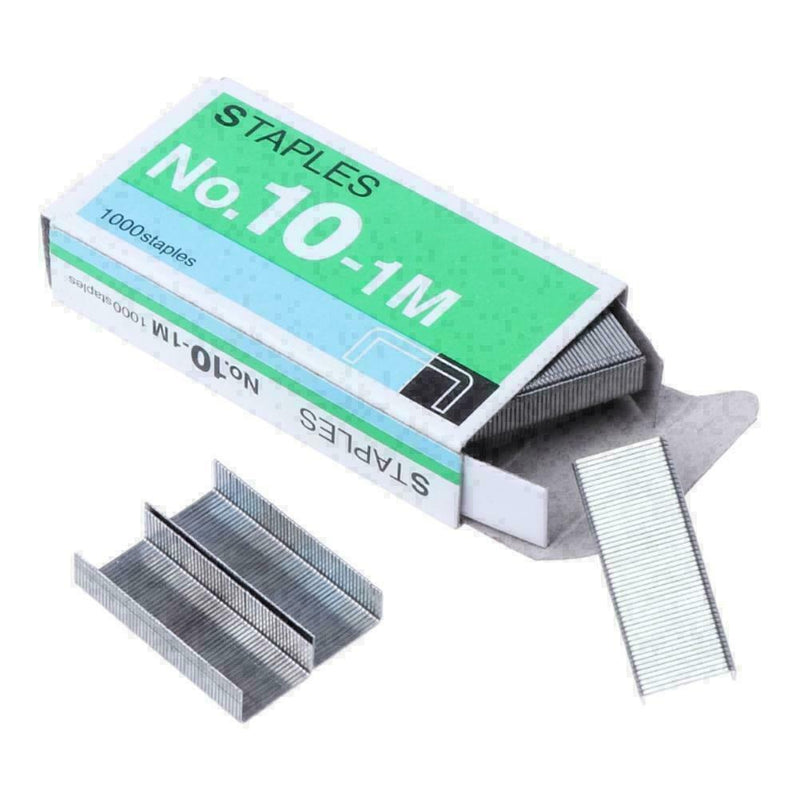 1000pcs Size NO.10 Staples Box For Desktop Stapler I4R3 Favor Staples V1M3 K9D3