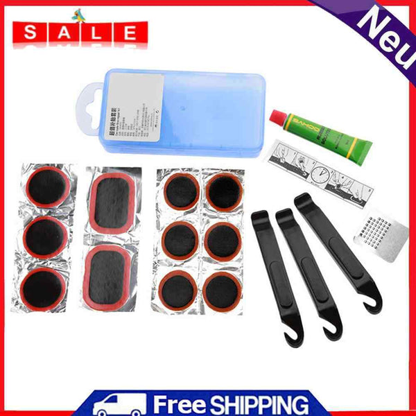 Cycling Tire Repair Tool Set MTB Mountain Bicycle Tyre Glue Flat Rubber Patches