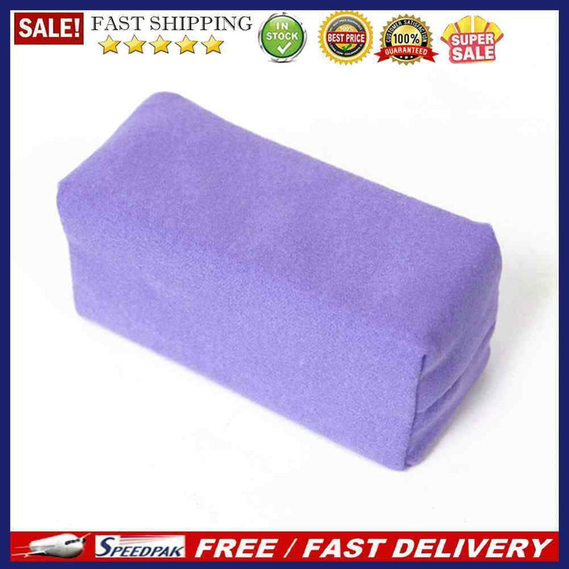 Suede Ceramic Coating Applicator Pad for Car Interior Exterior Detailing Pu