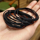 Random Color Gift Concise Women Girl Hair Tie Rope 4 in 1 Hair Ring High Elastic