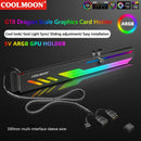 COOLMOON GT8 Horizontal GPU Support Video Card Stand GPU Holder (White)