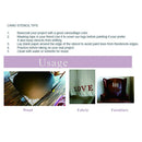 Painting Hot Air Balloon Layering Stencils Scrapbooking Embossing Template