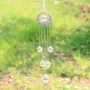 Crystal Wind Chime Crystal Round Ball Dream Catchers Curtain Hanging Wind Bells