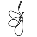 Kayak Canoe Paddle Leash Lanyard Surfing Tether Anti-lost Rope Tie (Black)