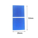 20pcs mini Solar Panel Cells DIY Polycrystalline Photovoltaic Battery K8X3