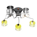 Outdoor Gas Stove Stand Foldable Backpack Fire Barbeque Grill Rack Stand