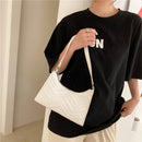 Women Solid Color Shoulder Underarm Bag Fashion Ladies Small PU Hobos Handbags