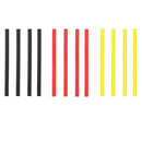 4x Outdoor Stove Furnace Hose Tube Sleeve Cover Camping Equipment (Black)