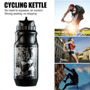 ENLEE Outdoor Sports Water Bottle 500ml BPA-free Plastic Mountain Bike Kettle