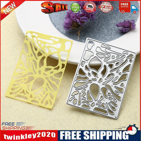 Spider Web DIY Metal Stencil Scrapbook Embroidery Cutting Die Album Card-14