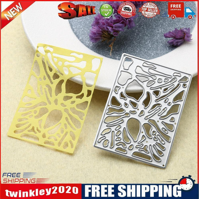 Spider Web DIY Metal Stencil Scrapbook Embroidery Cutting Die Album Card-14