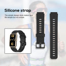 Silicone Strap for Huawei Watch Fit Mini Smartwatch Sports Bracelet (Black)
