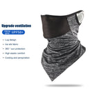 #A Half Face Scarf Sports Tube Scarf Hiking Cycling Bicycle Neck Gaiter Men Summ