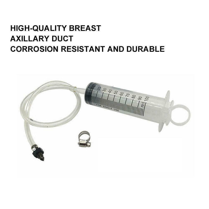 Motorcycle Bleed Kit Caliper Gas Bleed Syringe Tool For Hydraulic Brake W0G1