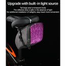 Bicycle Accessories Rear Seat Tail with Tail Light Portable Saddle Bag Pack