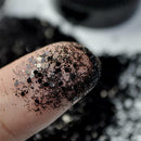 Decor DIY Art Tips Black Sequins Paillette Nail Glitter Powder Dust Pigments