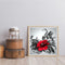 Flower Oil Paint By Numbers DIY Canvas Wall Picture Home Decorations Unframed