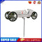 Metal Racer Windmill Aircraft Wind Spinners Outdoor Garden Yard Decor (C)