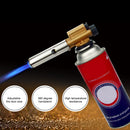 Portable Cassette Butane Gas Flamethrower Adjustable Barbecue Flame Torch