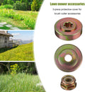 3pcs Steel Grass Trimmer Head Gearbox Fixing Kit Derusting Weeding Wheel Pl
