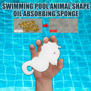 6pcs Oil Absorbing Sponge Swimming Pool Hot Tub SPA Scum Cleaning Sponges Newly