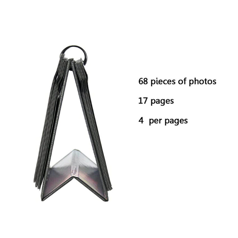 68 Pockets Desktop Photo Album for Instax Mini 8 9 90 70 25 3-inch Film