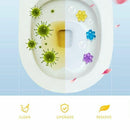 Toilet Deodorant Bathroom Spray Air Freshener Bowl Flower Gel Cleaner C8E1