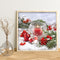 Handmade Christmas Heart 5D DIY Full Round Drill Drawing Kit Diamond Painting