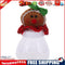 Candy Jar Box Gingerbread Man Food Cans Christmas Decor Supplies(Women)