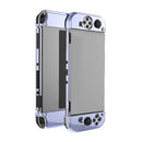 Crystal Clear Anti-Scratch Case for NS OLED Transparent Flip Skin (Blue) Newly